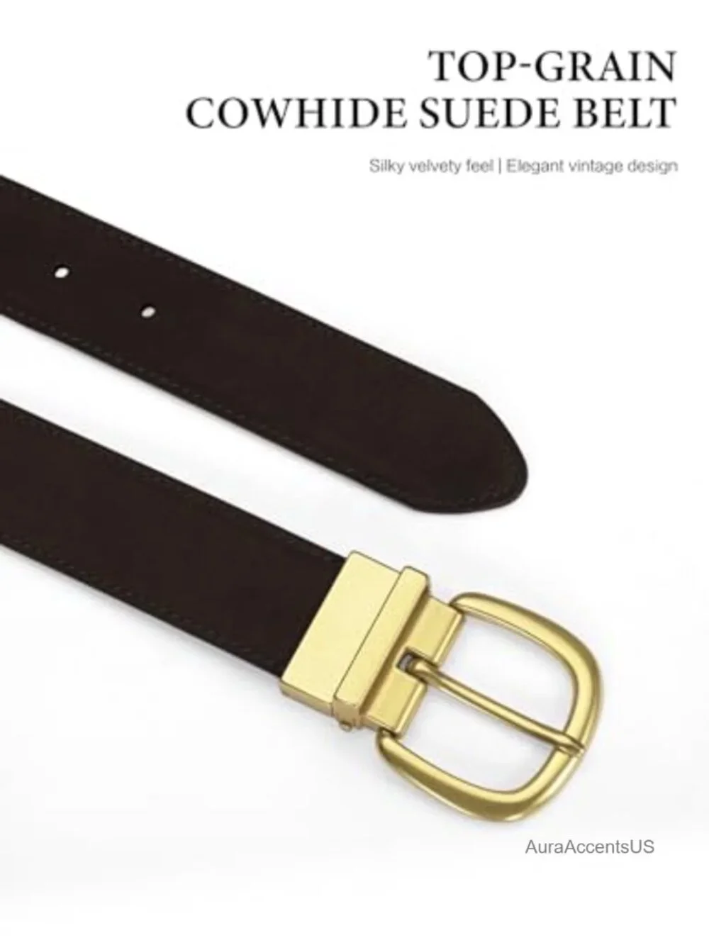 Women's Suede Belt 1.3